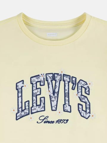 Levi's Kids T-shirt i gul