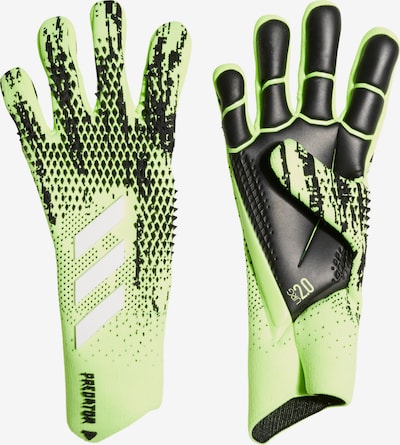 ADIDAS PERFORMANCE Sporthandschuhe in neongrün / schwarz, Produktansicht