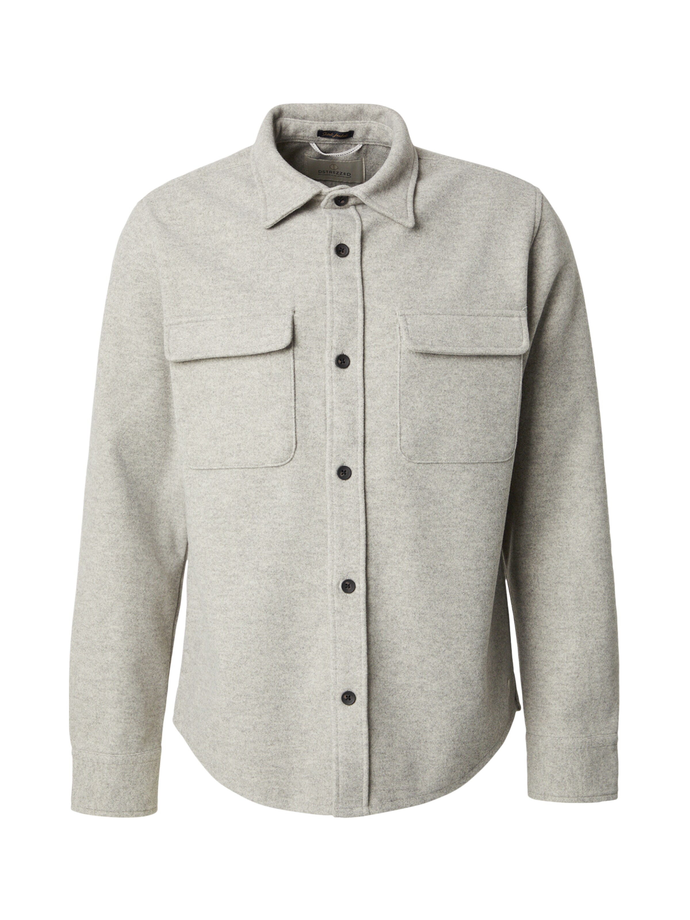 Dstrezzed Regular fit Πουκάμισο 'Ulrik' σε γκρι: μπροστά