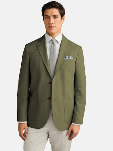 Next Regular Fit Sakko in Grün: Vorderseite