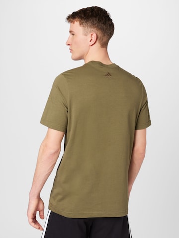 ADIDAS SPORTSWEAR - Camisa 'Essentials' em verde