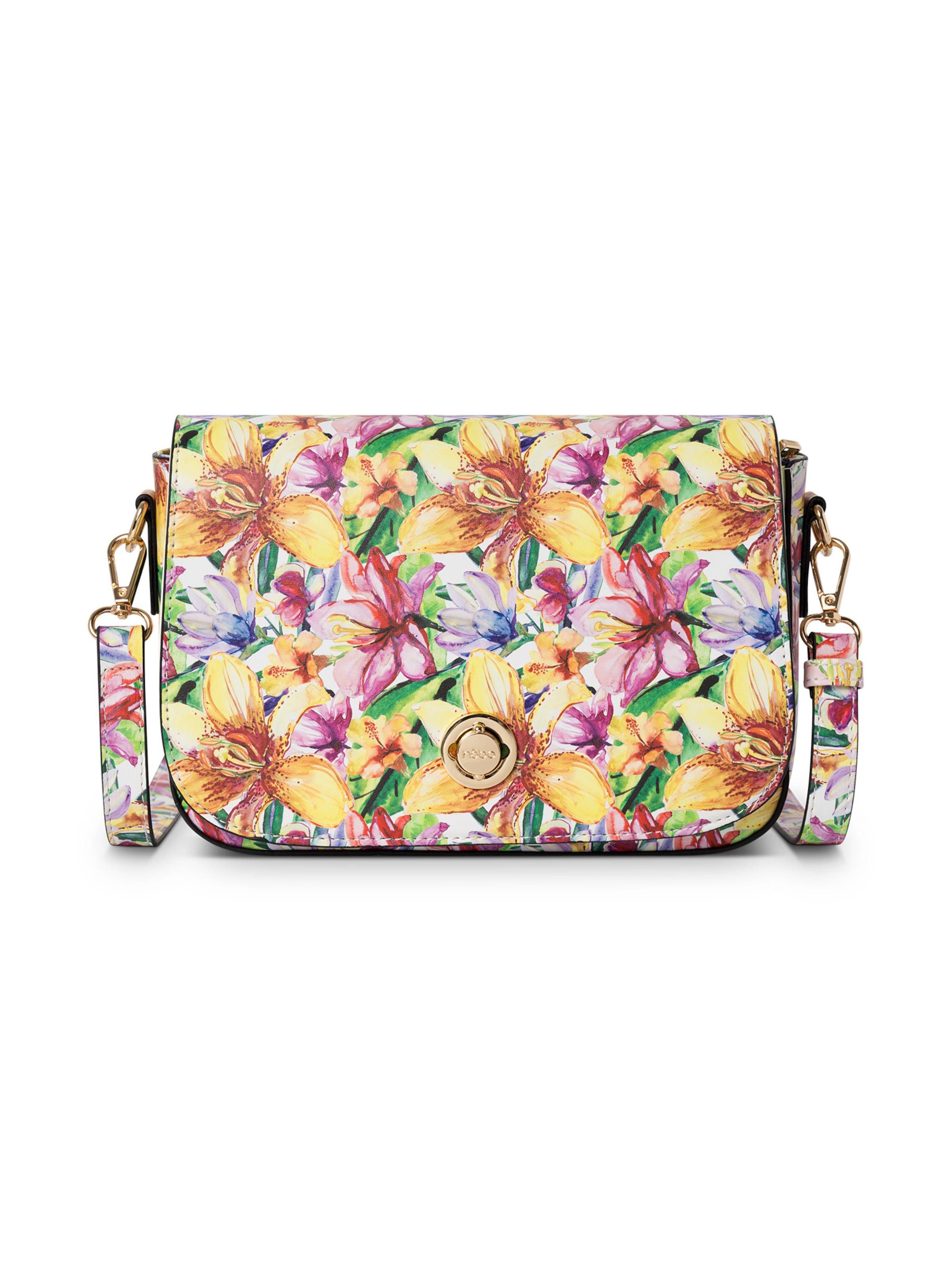 NOBO Skuldertaske 'MELPOMENE' i blandingsfarvet: forside