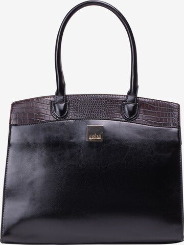 usha BLACK LABEL Handtas in Zwart: voorkant