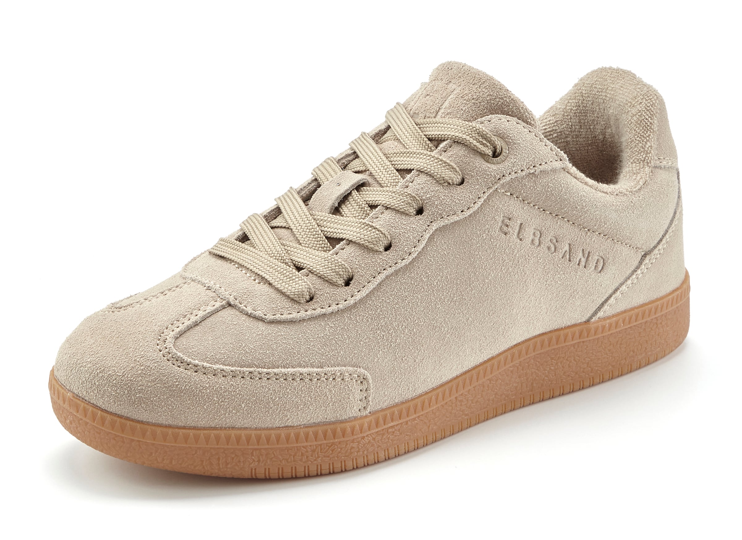 Baskets basses Elbsand en beige