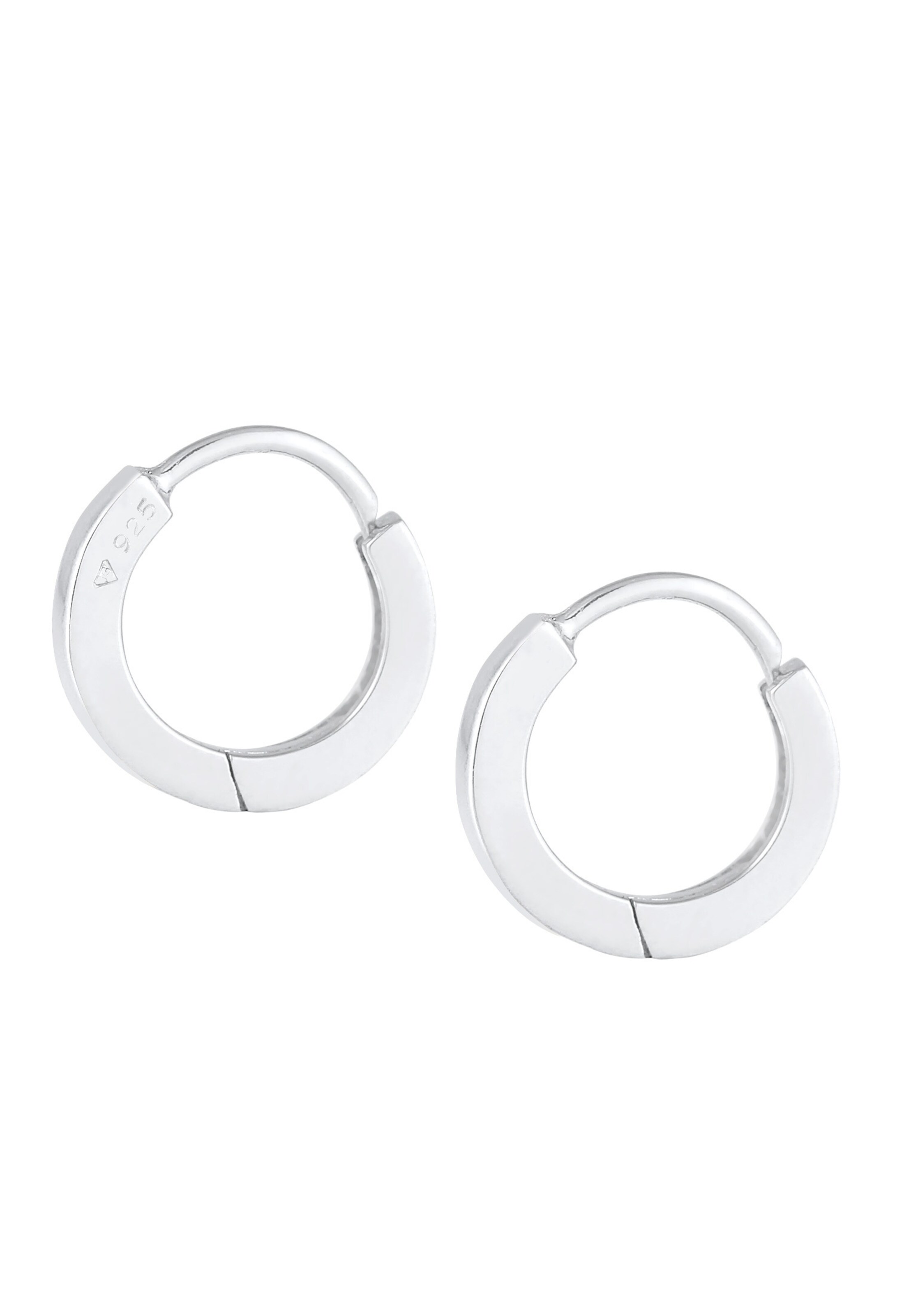 ELLINaušnice - srebro boja