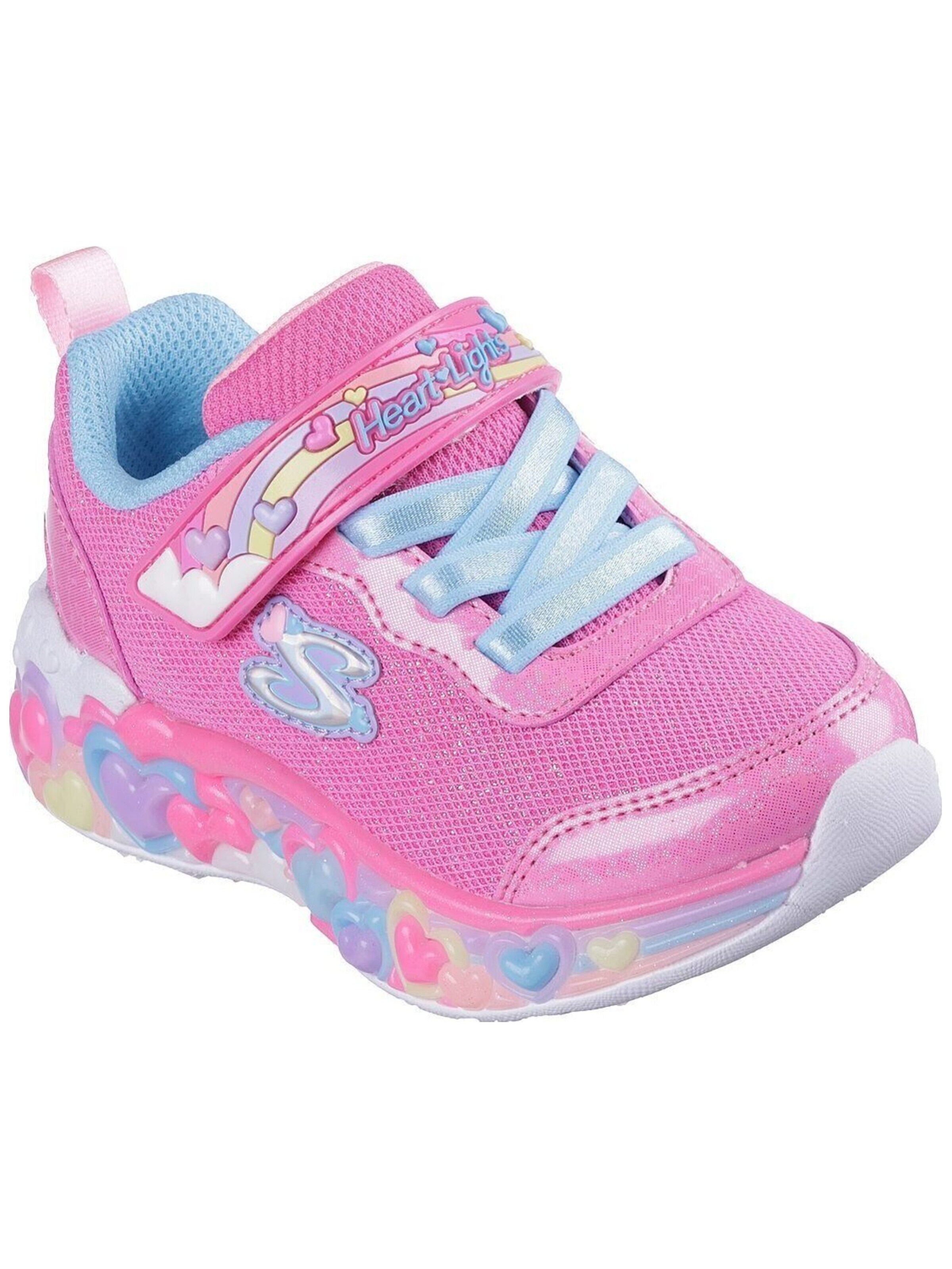 SKECHERS Sportschuh 'Skechers S Lights-eternal Heart Light'‌‌‌‌ in Pink: Vorderseite