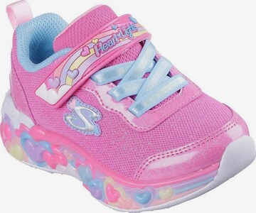 SKECHERS Sportschuh 'Skechers S Lights-eternal Heart Light' in Pink: Vorderseite