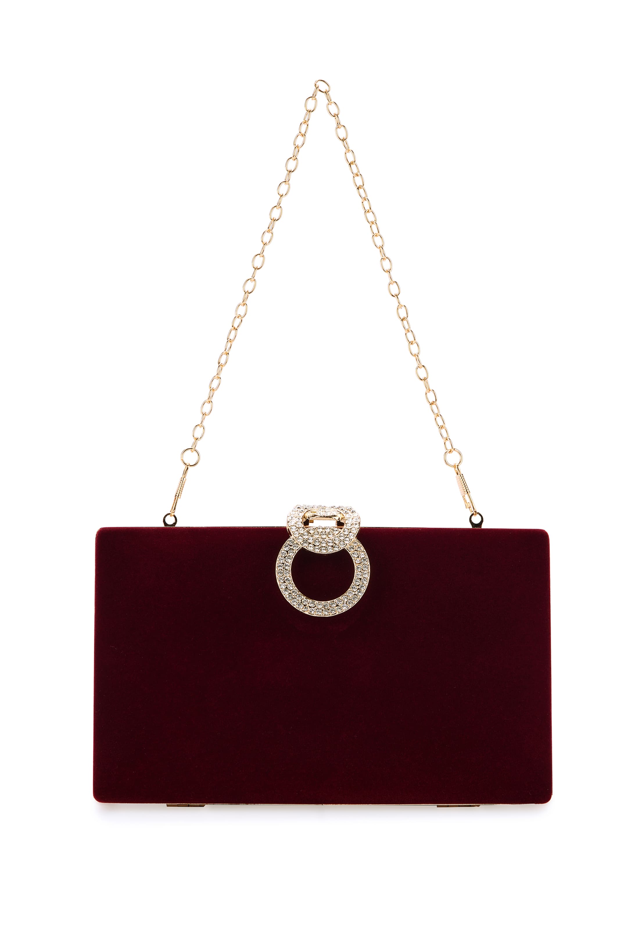 faina - Clutches em vermelho: frente