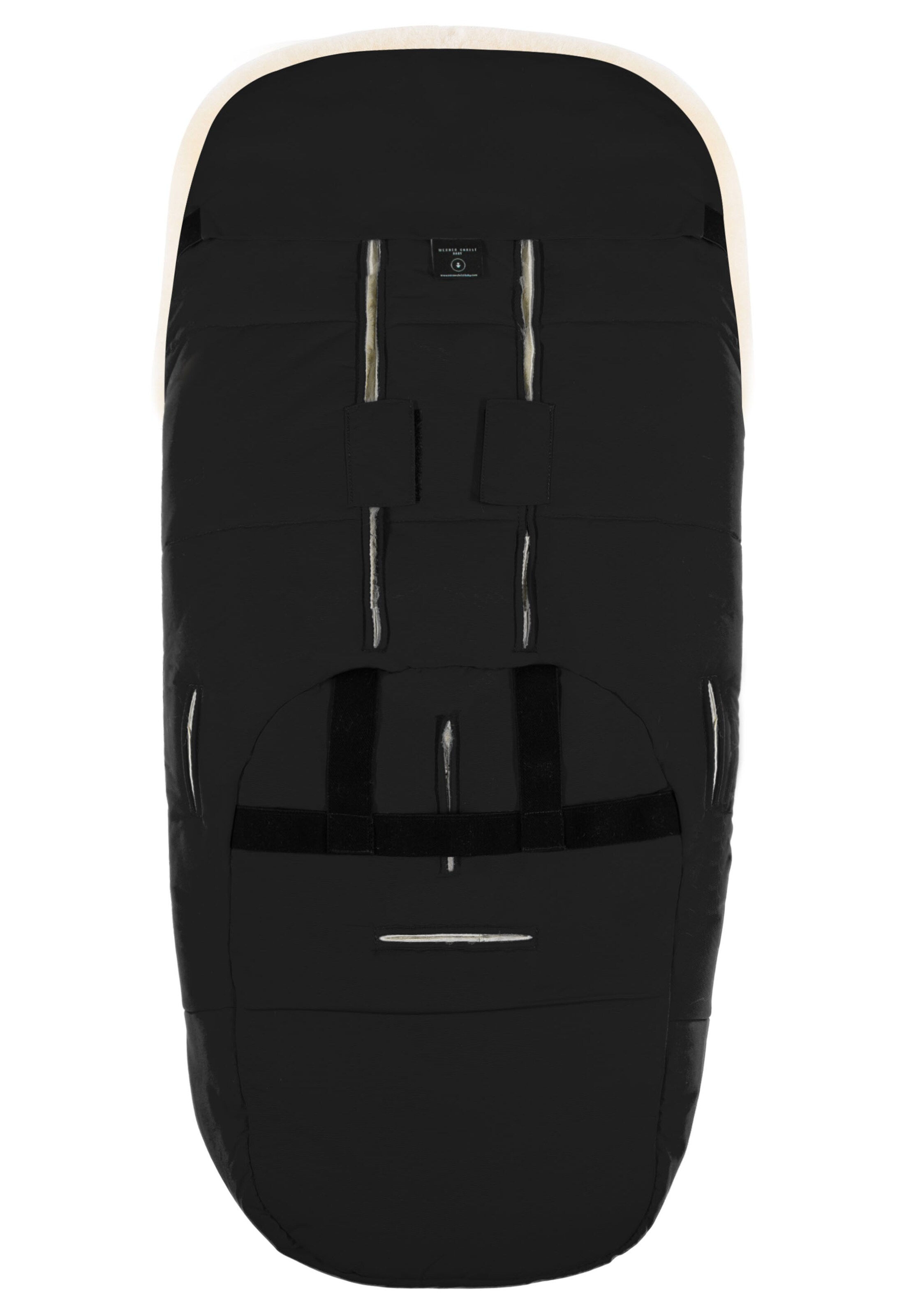 Werner Christ Baby Fußsack 'FLIMS' in Schwarz