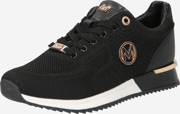 Sneaker bassa 'Gitte' di MEXX in nero: frontale