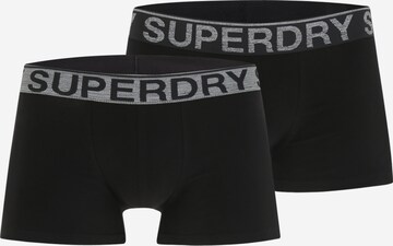 Superdry Bokserid, värv must: eest vaates