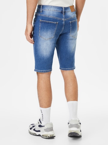 AÉROPOSTALE Slimfit Shorts in Blau