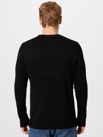 Kronstadt Sweater 'Hannes' in Black