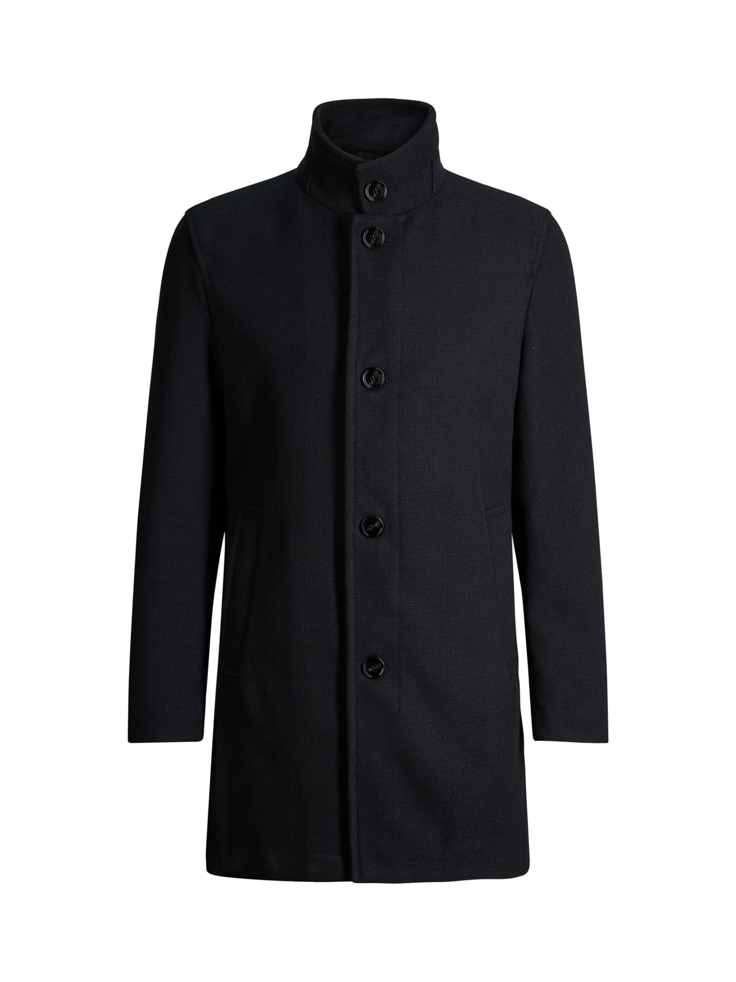 STRELLSON Between-seasons coat in Black: front