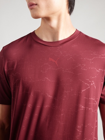 Tricou funcțional 'CLOUDSPUN' de la PUMA pe roșu