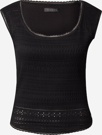 GUESS Paita 'ELISABETTE' värissä musta: etupuoli