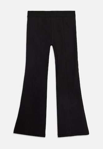 Calvin Klein Jeans Rozkloszowany krój Spodnie w kolorze czarny