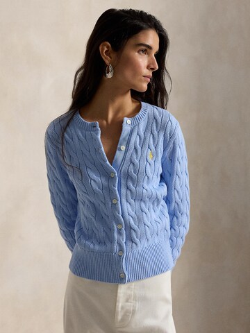Cardigan Polo Ralph Lauren en bleu : devant