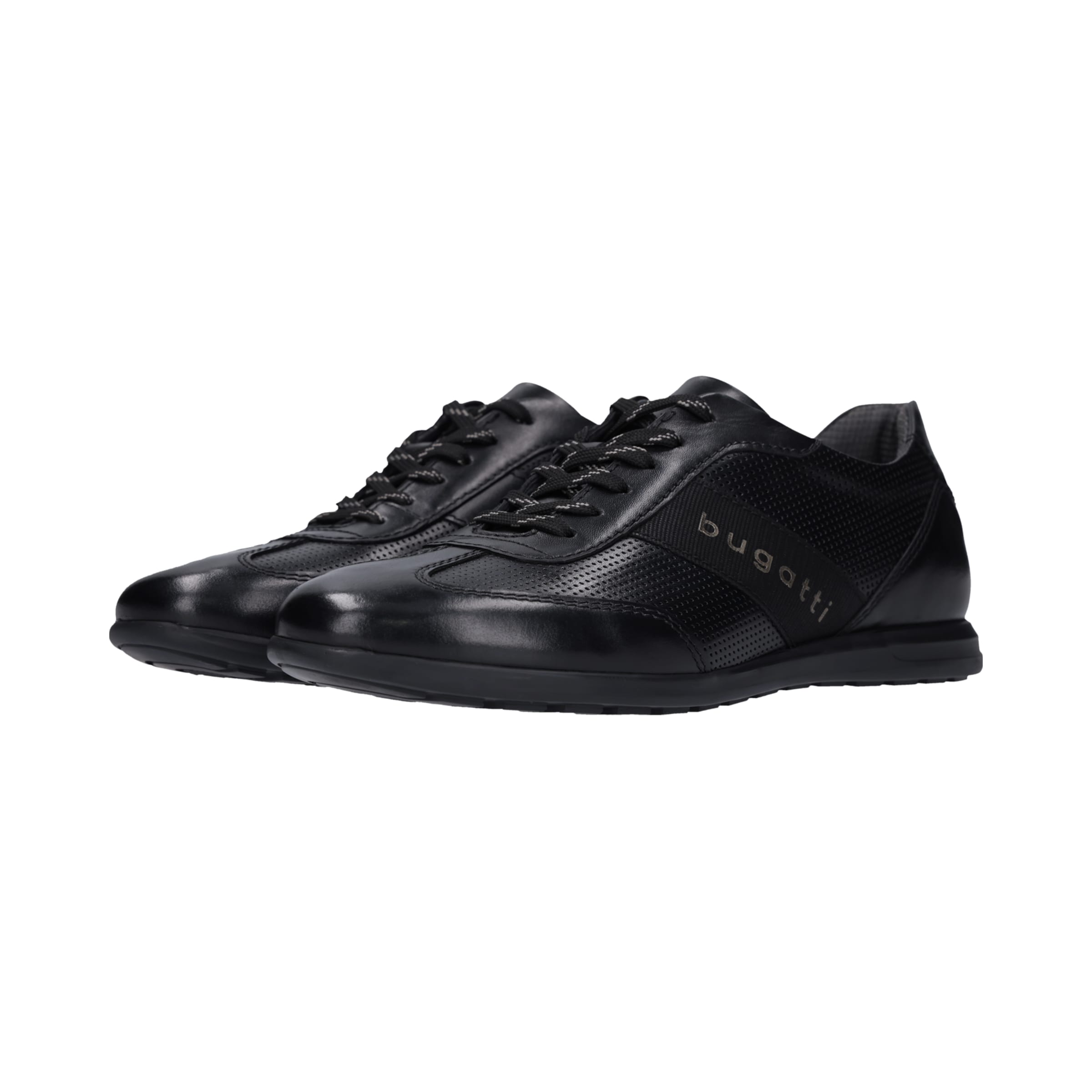 Sneaker bassa di bugatti in nero