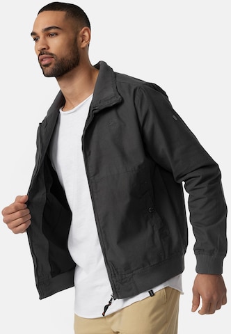 INDICODE JEANS Between-Season Jacket ' Forty ' in Grey