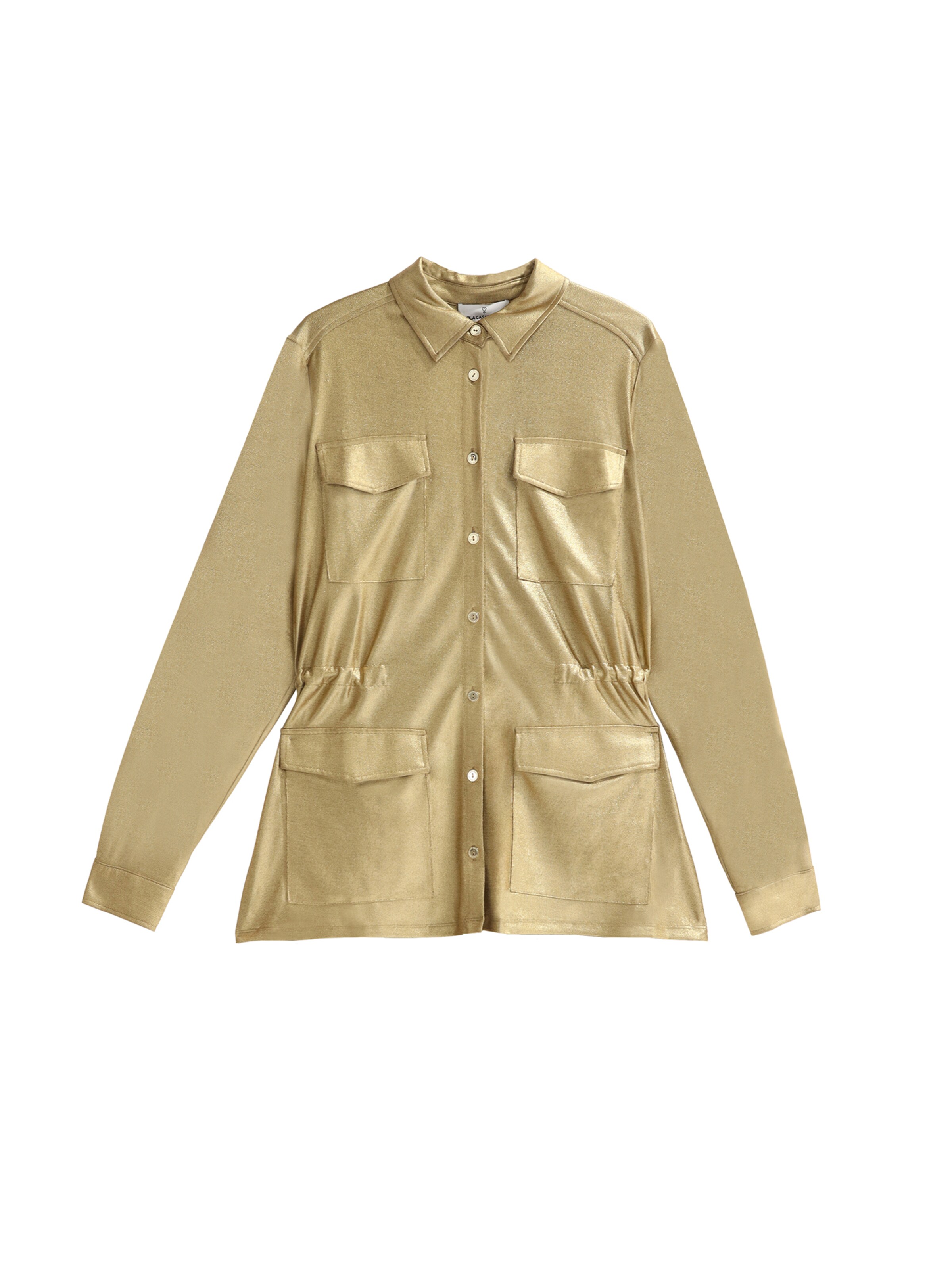 Lola Casademunt Tričko – zlatá: přední strana