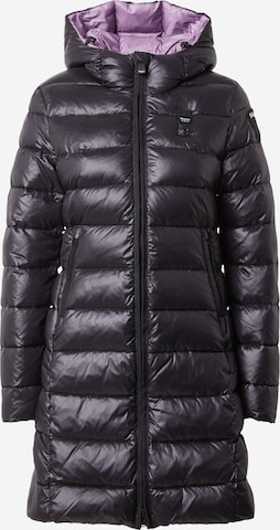 Blauer.USA Zimní kabát – černá: přední strana