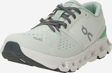 Chaussure de course 'X 4' On en vert : devant