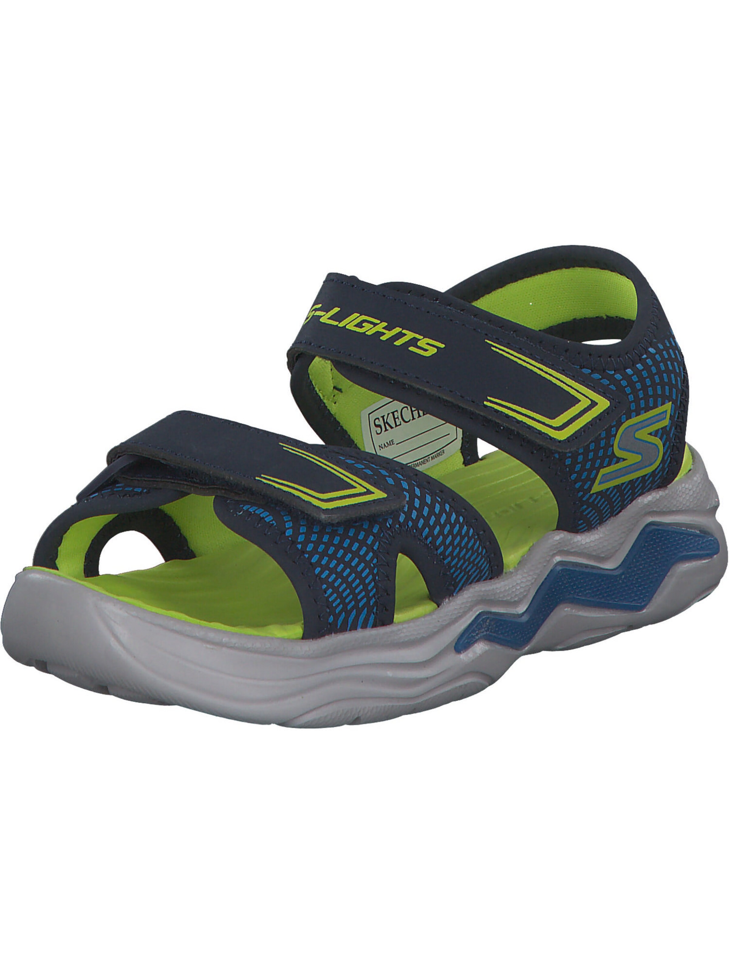 Skechers Kids Sandale 'Erupters' in Blau: Vorderseite