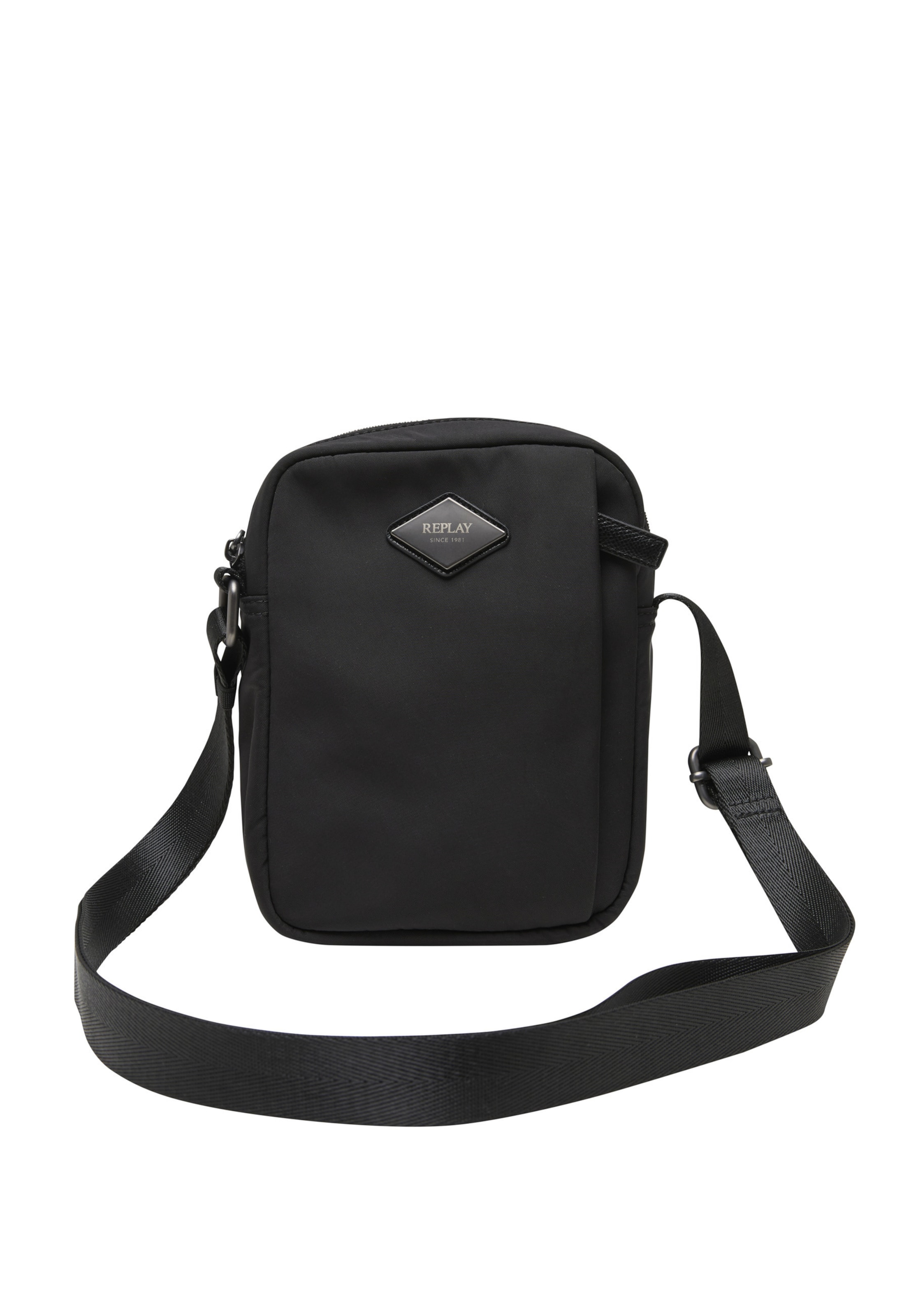 Sac à bandoulière REPLAY en noir : devant