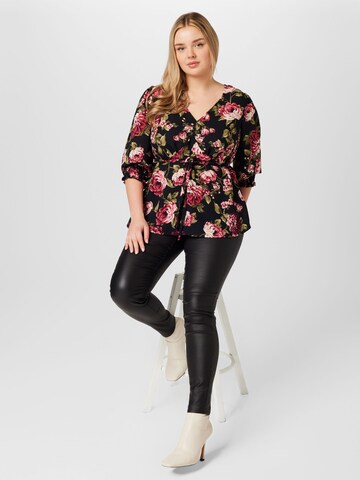 Camicia da donna di Dorothy Perkins Curve in nero