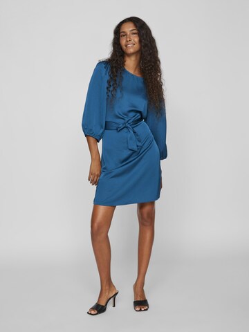 VILA Jurk in Blauw