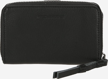 FREDsBRUDER Wallet 'Leia' in Black: front