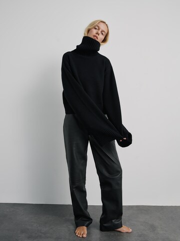 ABOUT YOU x Marie von Behrens Sweater 'Tilda' in Black