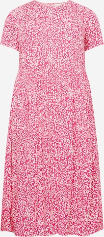 ONLY Carmakoma - Vestido 'Sirina' en rosa: frente