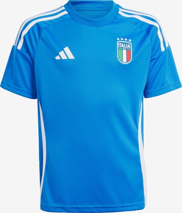 T-Shirt fonctionnel 'Italy 24 Home' ADIDAS PERFORMANCE en bleu : devant