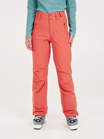 PROTEST Regular Sportbroek 'CINNAMON' in Rood