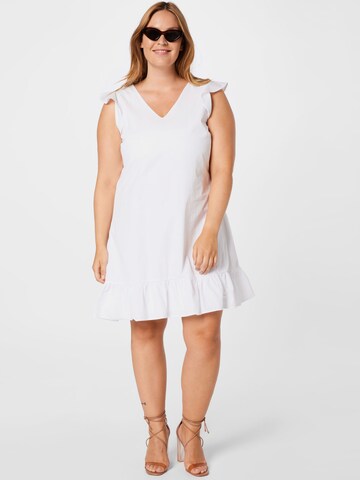 NU-IN Plus Letní šaty – bílá