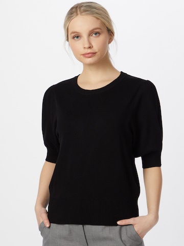 minus Sweater in Black: front