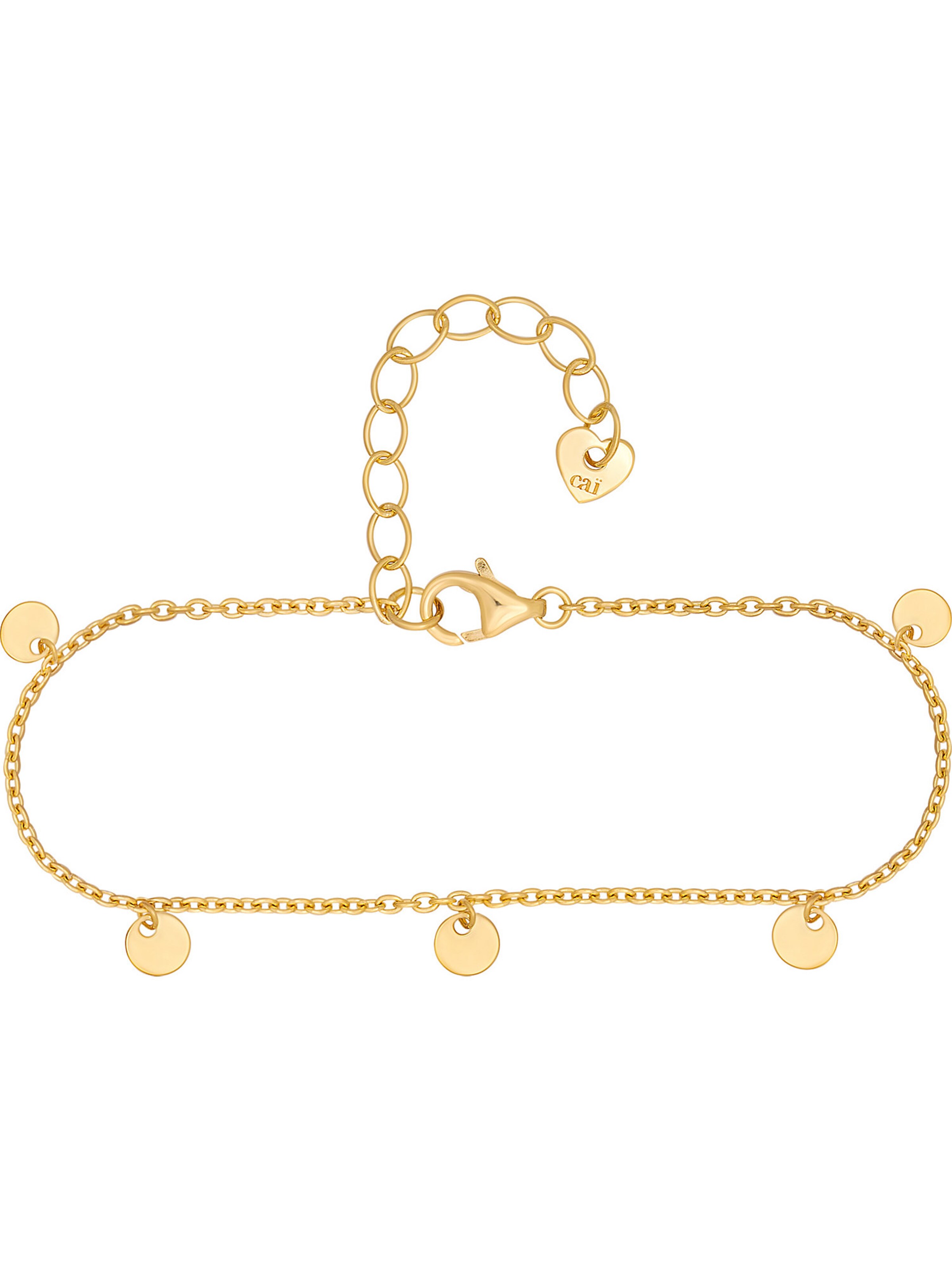 Bracelet caï en or : devant