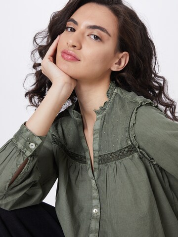 QS Bluza | zelena barva