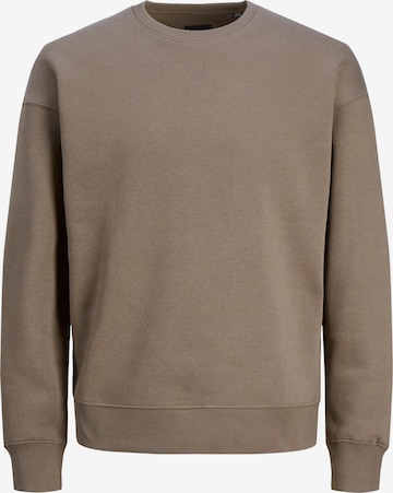 JACK & JONES Sweatshirt 'Star' in Brown: front