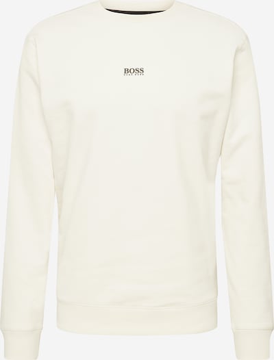 BOSS Casual Sweatshirt 'Weevo 2' in de kleur Zwart / Natuurwit, Productweergave