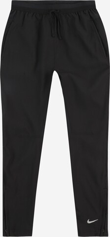 Regular Pantalon de sport NIKE en noir : devant