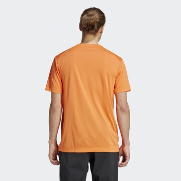 ADIDAS TERREX - Camisa funcionais 'Multi' em laranja