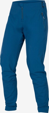 ENDURA Workout Pants 'Burner Lite' in Blue: front