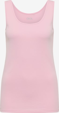 CECIL Top in Pink: front