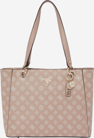 GUESSShopper torba 'NOELLE' - roza boja: prednji dio