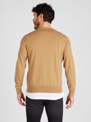 BOSS Sweater 'Pacas-L' in Beige