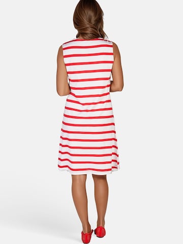 Navigazione Kleid in Midilänge in Rot