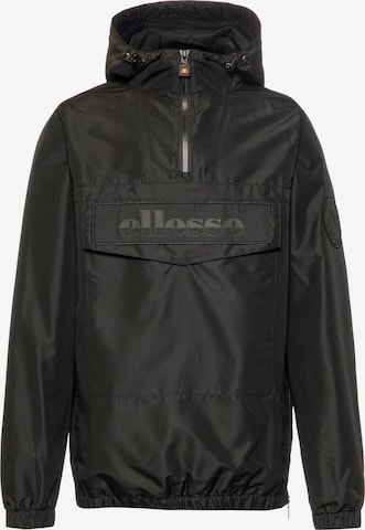 ELLESSE Athletic Jacket 'Mont Nero' in Black: front